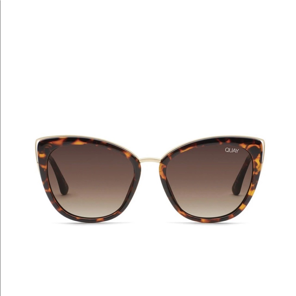 Quay tortoise cat eye sunglasses